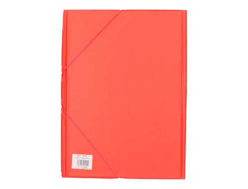 Pasta de elasticos liderpapel plastico folio aba cor vermelho , Liderpapel , 73737 , 8423473069688